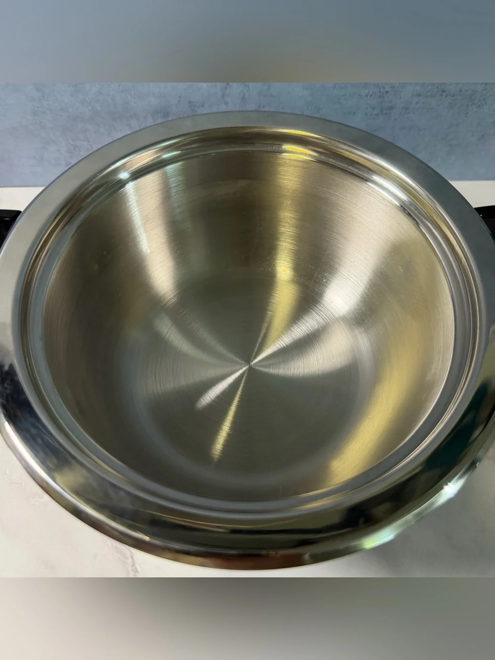 Rainbow Stainless Steel Lid with Integrated Temperature Gauge - Silver